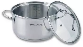 Fackelmann Kochtopf mit Deckel Lara &Oslash;20cm 2,5L Edelstahl (66293)