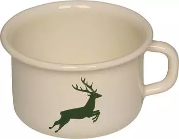 Riess Country Hirsch Gr&uuml;n Kaffeeschale Kochtopf 400ml (0299-072)