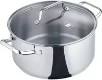 Berndes 099275, BERNDES Kochtopf B.BRILLIANT 20 cm 3,0 Liter mit Glasdeckel