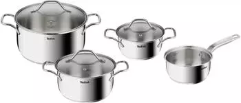 Tefal B864S7 Intuition Kochtopf-Set, 7-tlg. (B864S734)