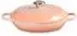 Le Creuset Gourmet-Profitopf Bräter aus Gusseisen rund mit Signature Deckelknopf 26cm 2.2l peche (21180264234450)