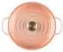 Le Creuset Gourmet-Profitopf Bräter aus Gusseisen rund mit Signature Deckelknopf 26cm 2.2l peche (21180264234450)