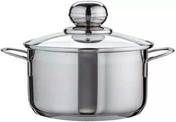 Level One Kochtopf Edelstahl &Oslash; 16 cm 1,9 L Silber