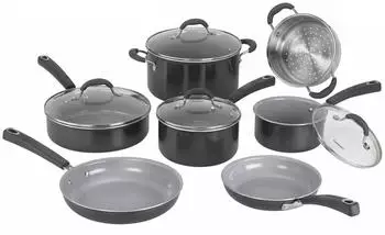 Cuisinart Ceramica XT Kochgeschirr-Set 11-teilig Schwarz