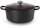 Le Creuset Br&auml;ter mit Deckel 20 cm Signature Schwarz