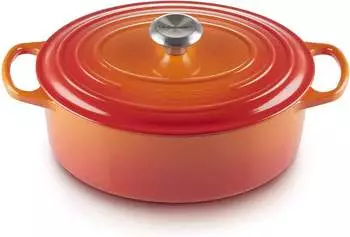 Le Creuset Signature Bräter oval 31 cm ofenrot