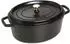 Staub Bratentopf 31 x 25 cm oval schwarz
