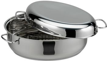 ELO Bella Gusto Edelstahlbräter 38 cm mit Dünst- und Grilleinsatz