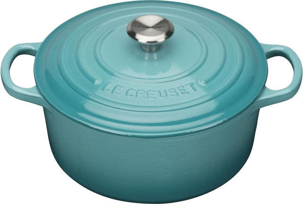 Le Creuset Signature Bräter rund 22 cm karibik