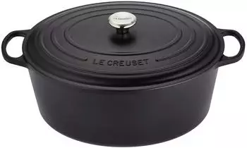 Le Creuset Tradition Bräter 29 cm oval kirschrot