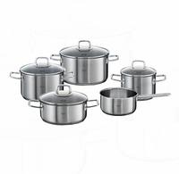 Fissler Topfset Viseo 084-117-05-000/0, Edelstahl, induktionsgeeignet, mit 4