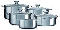Le Creuset 96605300000000, Le Creuset 3-Ply Plus 5Tlg. Topfset (Pfannenset + Topfset,