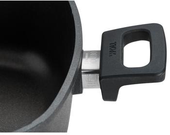 Woll Induction Line Schmorkasserolle 28 x 28 cm 2 Griffe – Hochwertige Materialien und durchdachtes Design
