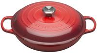 Le Creuset Flacher Br&auml;ter aus emailliertem Gusseisen, EVO-Serie, 30 cm,...