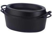 Le Creuset 99Q227115, Le Creuset Br&auml;ter Doufeu oval 32 cm Schwarz Matt