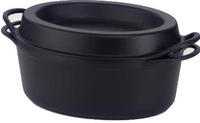 Le Creuset 99Q227119, Le Creuset Br&auml;ter Doufeu oval 32 cm Ofenrot