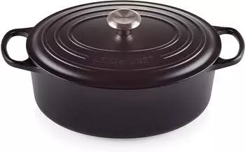Le Creuset Signature Bräter oval 31 cm schwarz