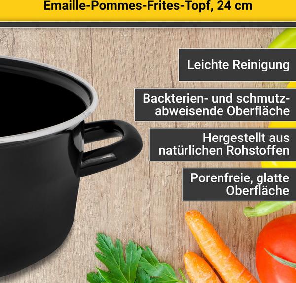 Pommes-Frites-Topf 24 cm Ausstattung & Bewertungen Karl Krüger Krüger Pommes-Frites-Topf 24 cm