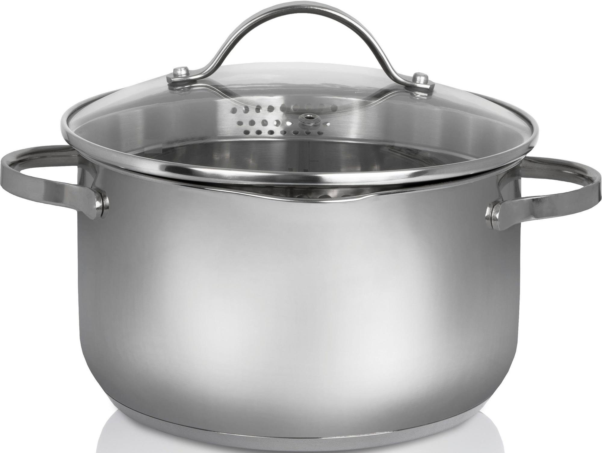 Krüger Kochtopf mit Abschüttfunktion 16 cm Induktions-Topf