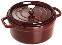 Staub 1003975, Staub La Cocotte 24cm rund, grenadine, Gusseisen