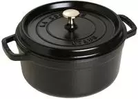 STAUB Schmortopf Schwarz La Cocotte 24 cm