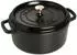 Staub Bratentopf 24 cm rund schwarz