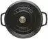 Staub Bratentopf 24 cm rund schwarz