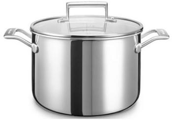 KitchenAid Koch-und Suppentopf 24 cm mit Deckel KC2T80SCST