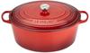 Le Creuset Signature Bräter oval 40 cm kirschrot