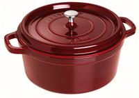 Staub 40509-362-0, Staub Br&auml;ter dunkelrot (Br&auml;ter + Schmortopf, Gusseisen, 28 x