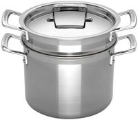 Le Creuset 96200520001000, Le Creuset 3-Ply Pastatopf Mit Einsatz 20 cm - 20...