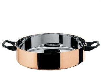 Alessi 90102/24 La cintura di Orione flache Kasserolle 24 cm mit 2 Griffen