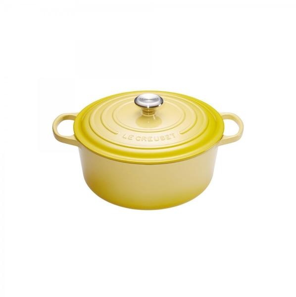 Le Creuset Signature Bräter rund 20 cm citrus