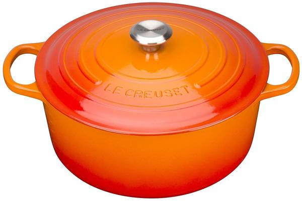 Le Creuset Signature Bräter rund 30 cm schwarz