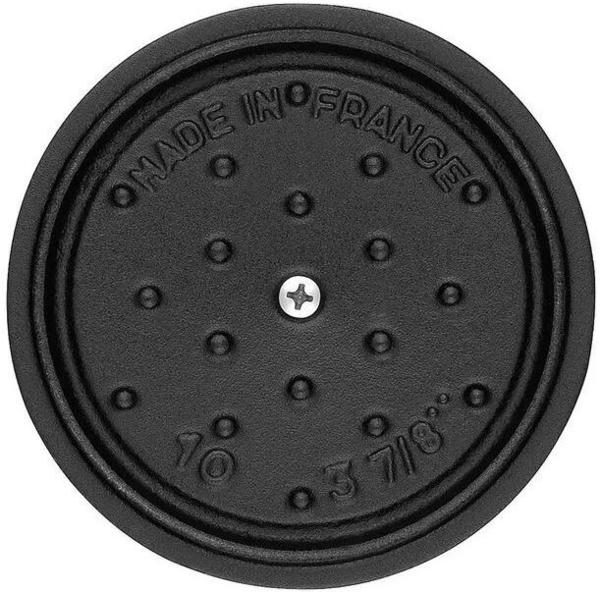 Ausstattung & Bewertungen Cocotte 10 cm rund Staub Mini Cocotte oval 11 cm schwarz
