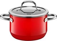 Silit Fleischtopf "Passion red, Kochtopf Induktion schneid- und kratzfest" Silargan