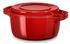KitchenAid Bräter rund aus Gusseisen 28 cm rot (KCPI60CRER)