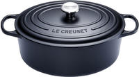 Le Creuset Br&auml;ter mit Deckel 29 cm Signature Schwarz