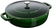 Staub 1004768, Staub Br&auml;ter Chistera 28 cm basilikumgr&uuml;n