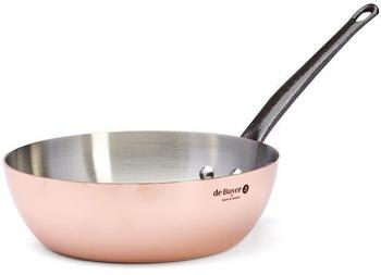 De Buyer Inocuivre First Classe Konische Sauteuse 20 cm mit gusseisernem Griff