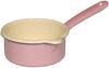 Riess 0035-006, Riess Classic Pastell Stielkasserolle 12 cm / 0,5 L rosa - Emaille