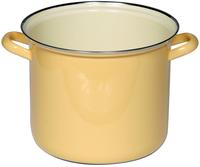 Riess 0273-006, Riess Classic Pastell Fleischtopf 20 cm / 4,0 L goldgelb - Emaille