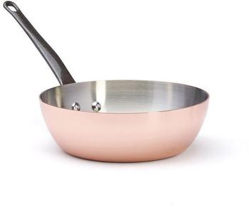 De Buyer Inocuivre First Classe Konische Sauteuse 24 cm mit gusseisernem Griff