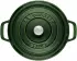 Staub Bratentopf 28 cm rund basilikumgrün