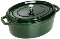 Staub 1103385, Staub: Ovale Cocotte, 33cm, Basilikumgr&uuml;n