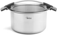 WOLL 263627, WOLL Concept 5-ply Edelstahltopf, 24 cm &Oslash; 6,0L inkl. Deckel 124CO