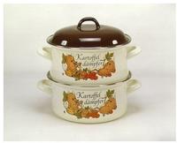 Kr&uuml;ger Dampfgartopf "KARTOFFEL" 1 Stk. tlg. Emaille
