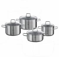 Fissler Topfset Viseo 084-117-04-000/0, Edelstahl, induktionsgeeignet, mit 4