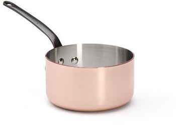 De Buyer Inocuivre First Classe Stielkasserolle aus Kupfer 14 cm mit Gu&szlig;eisengriff