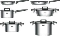 WOLL Topf-Set "Concept" Set, Kochtopf 20/24cm, Bratentopf 24cm, Stieltopf 18cm,